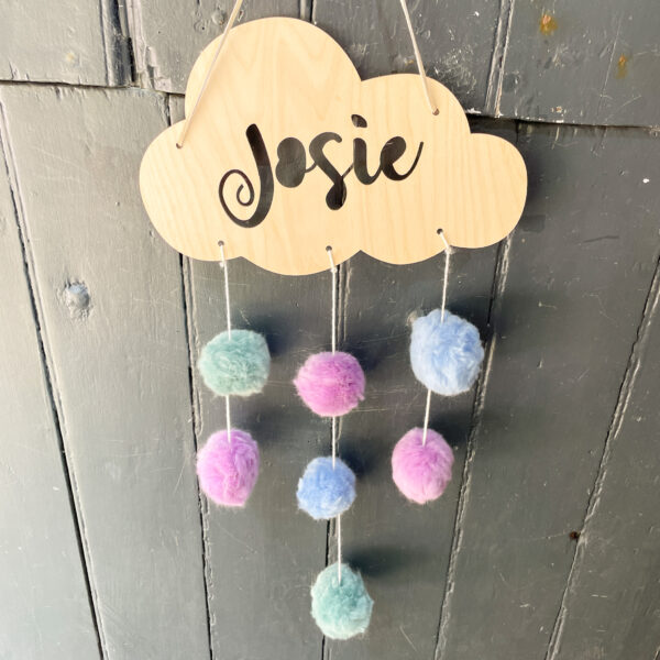 Pom Pom cloud - COLOURWAY (JOSIE)