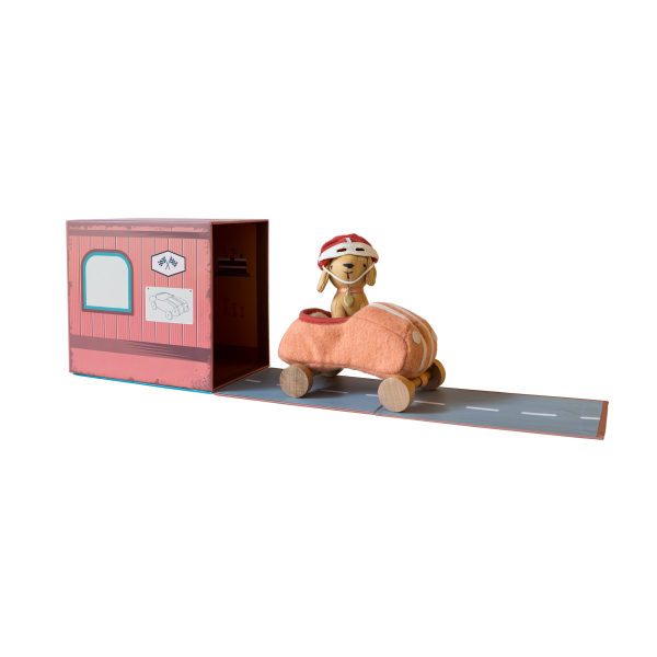 Holdie Dog-Go Racer Girl – Pink - Image 3