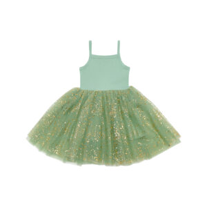 Bob & Blossom GREEN SPARKLE DRESS