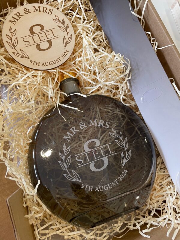 Personalised oval Glass bottle diffuser 500ml - Image 6