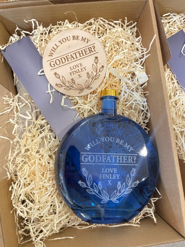 Personalised oval Glass bottle diffuser 500ml - Image 3