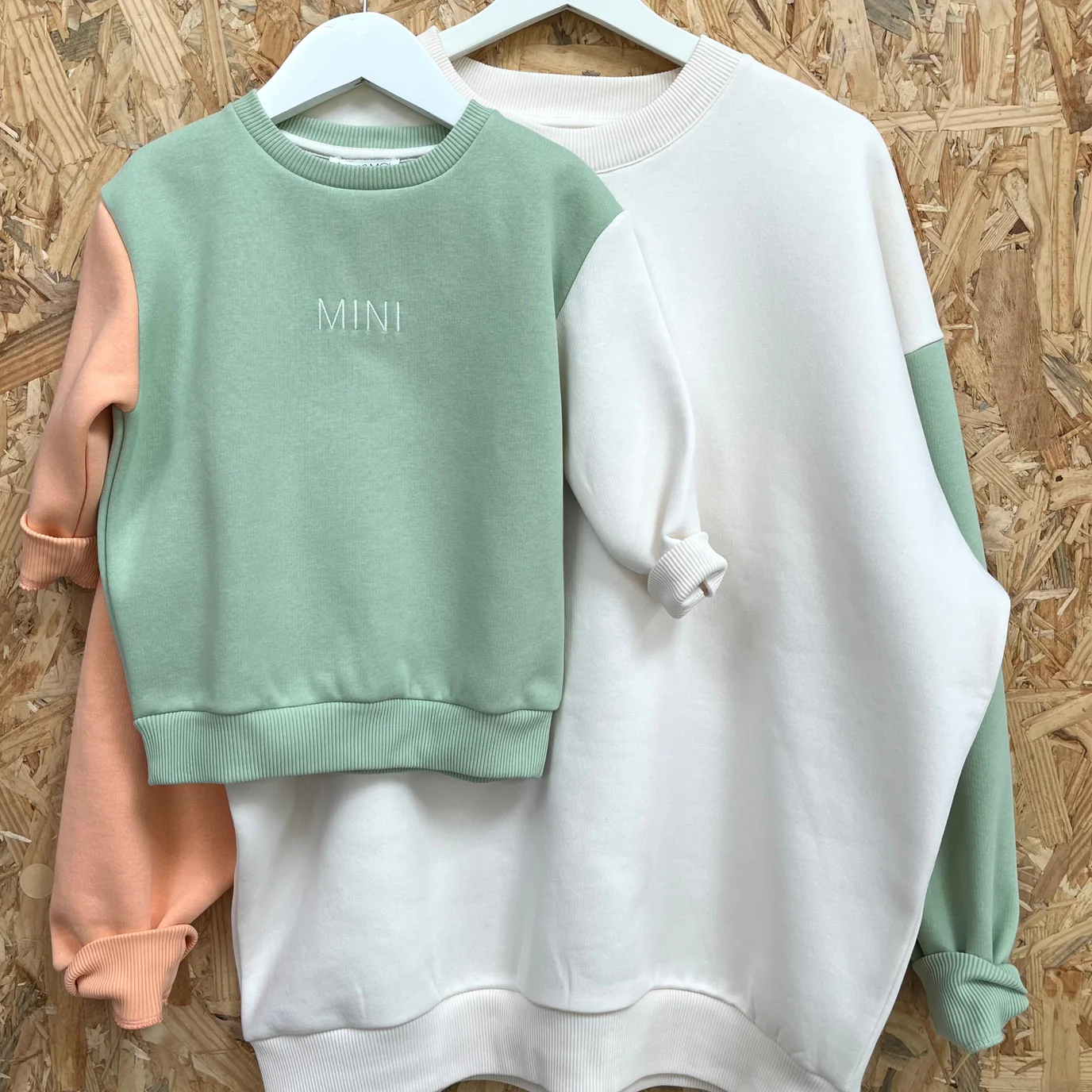 Mini + Moi The Label Colour Block Sweater Mini - Image 2