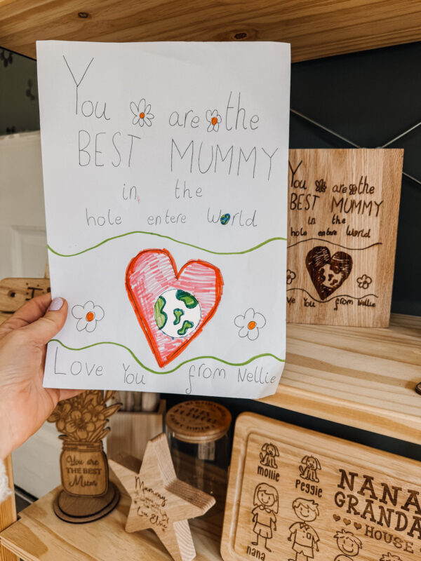 Personalised Wooden Your Handwriting / Drawing Book Photo Frame - Image 3