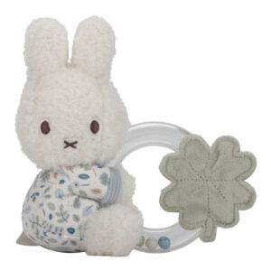Little Dutch x Miffy Ring Rattle - Lucky Leaves