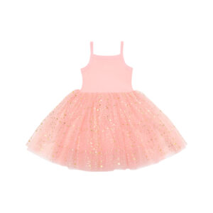 Bob & Blossom Coral SPARKLE DRESS