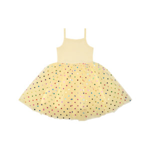 Bob & Blossom Yellow SPOT DRESS