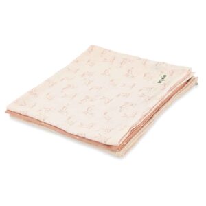 Trixie Muslin cloths 3-pack mix | 55x55cm - Rosy Rabbit