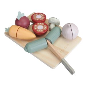 Little Dutch Wooden Slicing Vegetables NEW