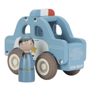Little Dutch Wooden Police Car