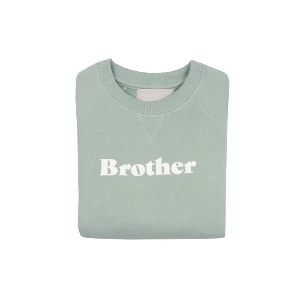 BOB + BLOSSOM SAGE  'BROTHER' SWEATSHIRT