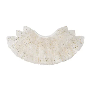 BOB + BLOSSOM WHITE + GOLD SPARKLE CAPE