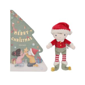 Little Dutch Christmas book with Jim plush - Gift set