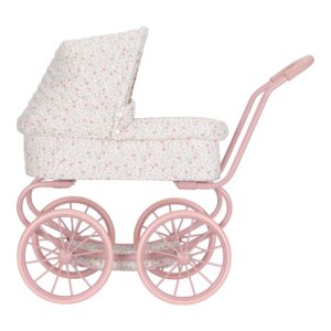 Little Dutch Metal Doll Pram - White