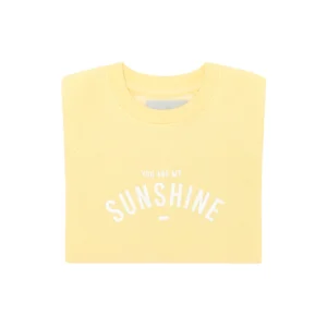 BOB + BLOSSOM Butter Yellow 'YOU ARE MY SUNSHINE' Sweatshirt